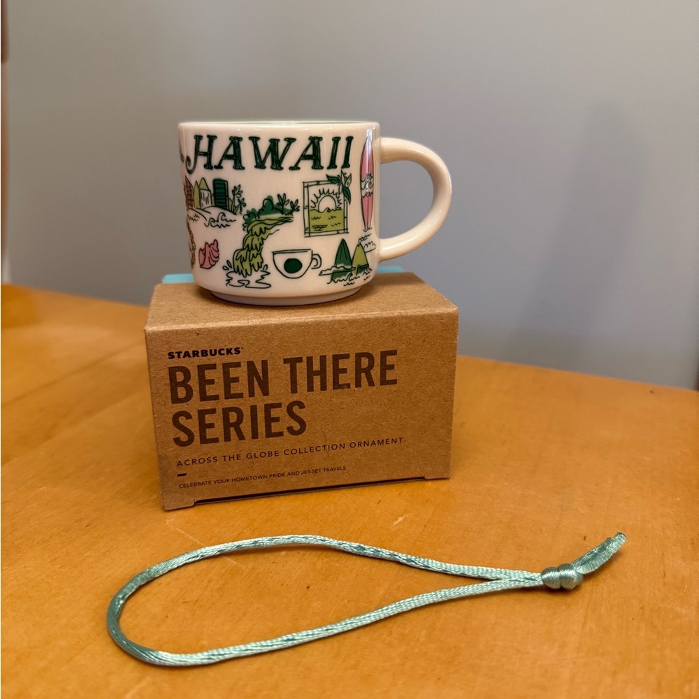 Starbucks Been There Series Hawaii Mini Mug Ornament